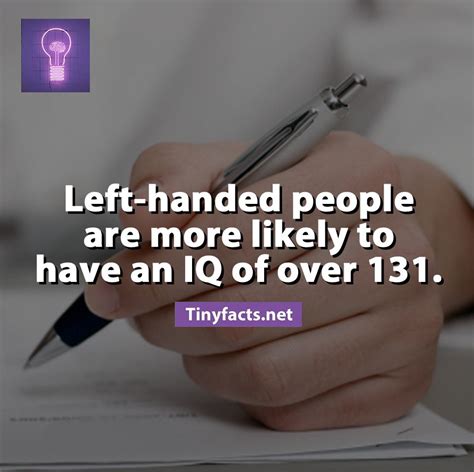 Do left-handers have higher IQ?
