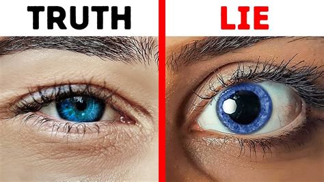 Do liars look you in the eye often?