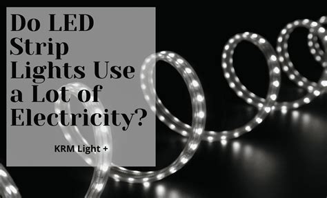 Do lights use a lot of electricity?