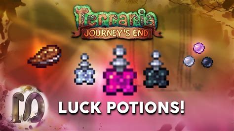Do luck potions affect fishing Terraria?