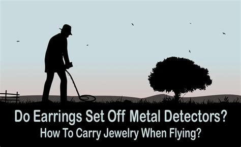 Do magnetic earrings set off metal detectors?