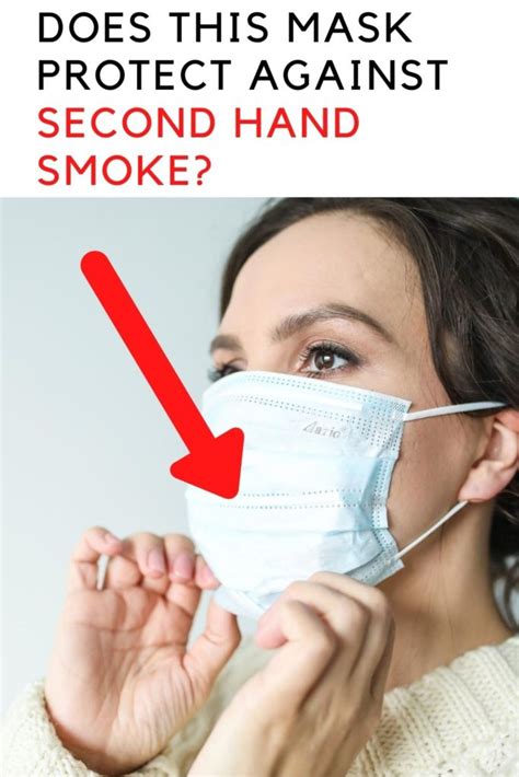 Do masks prevent secondhand smoke?