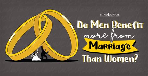 Do men benefit from marriage?