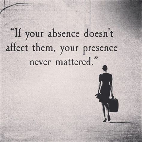 Do men realize they love you in your absence?