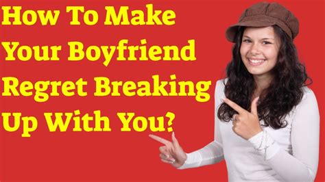 Do men regret breaking up?