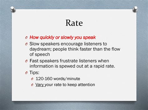 Do most listeners think faster than a speaker talks?