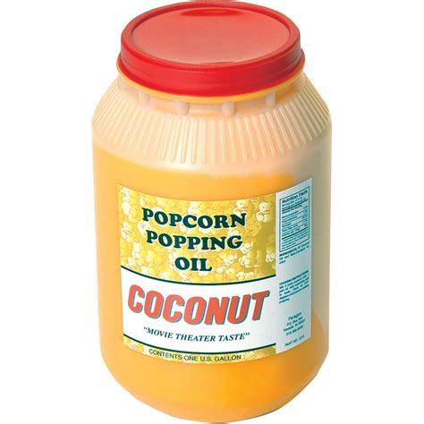 Do movie theaters use coconut oil?