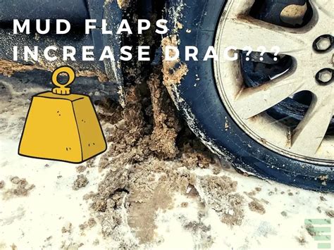 Do mud flaps reduce drag?