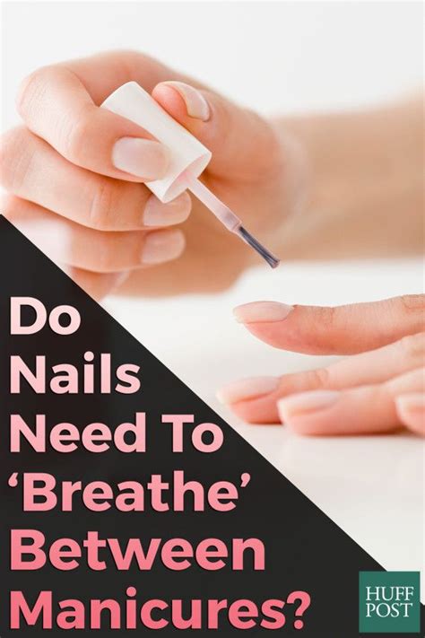 Do nails need to breathe?
