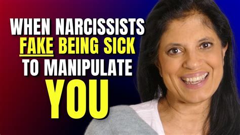 Do narcissists fake being sick?