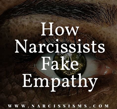 Do narcissists fake intimacy?