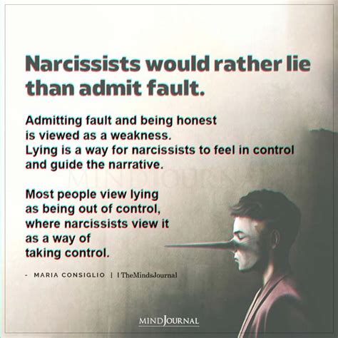 Do narcissists lie a lot?