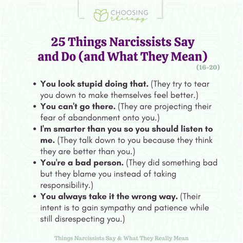 Do narcissists say nasty things?