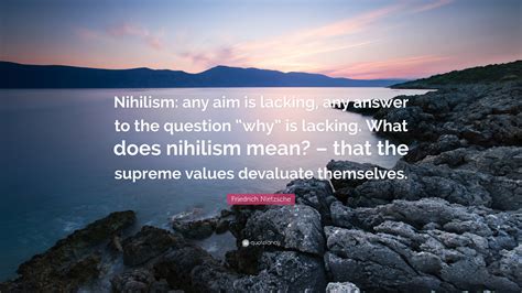 Do nihilists value life?