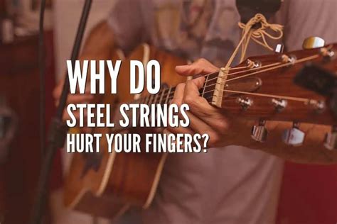 Do old guitar strings hurt more?