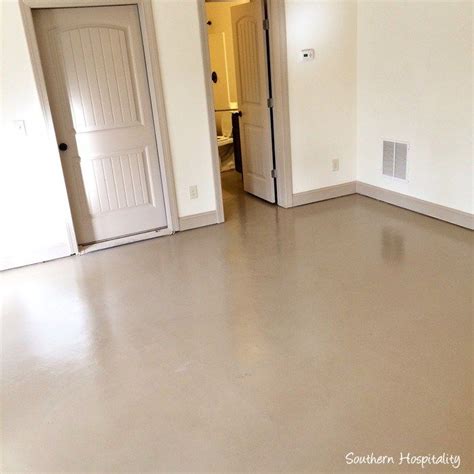 Do painted concrete floors scratch easily?