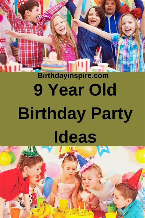 Do parents stay at 9 year old birthday party?