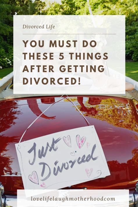 Do people change after divorce?