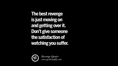 Do people feel good after revenge?