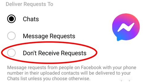 Do people on Facebook get notified of message requests?