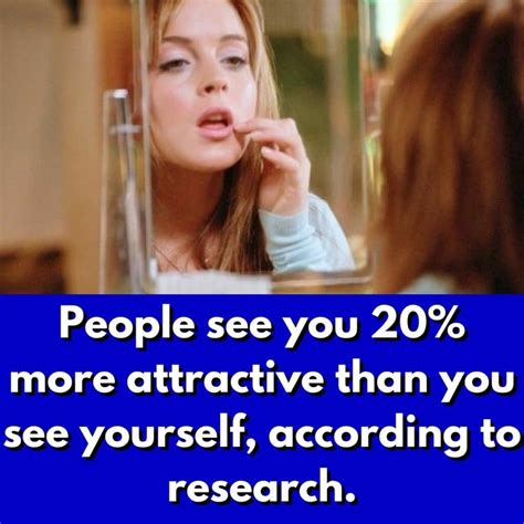 Do people really see you 20% more attractive than you see yourself?