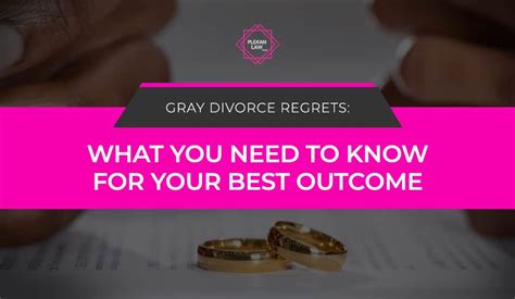 Do people regret gray divorce?