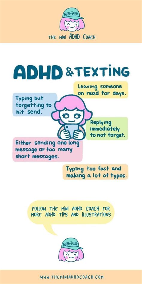 Do people with ADHD forget to text back?