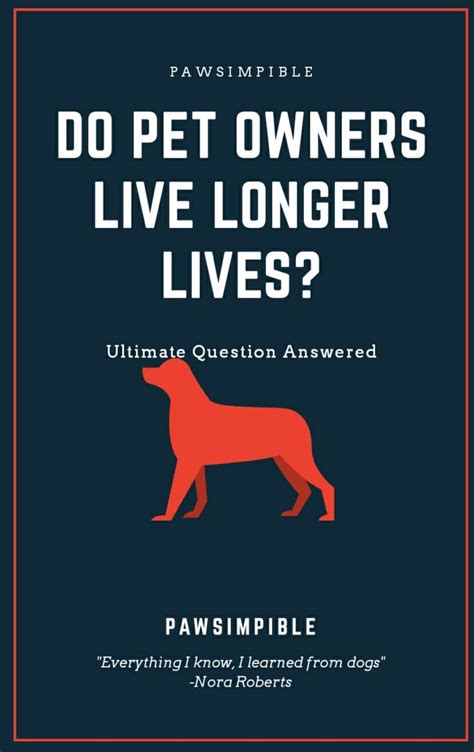 Do pet owners live longer?