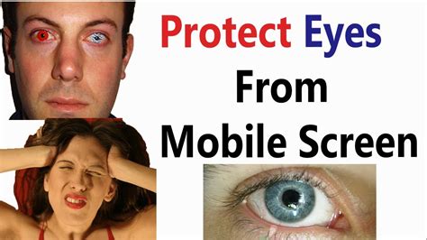 Do phones damage your eyesight?