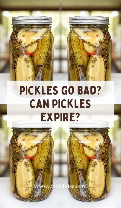 Do pickles go bad overnight?