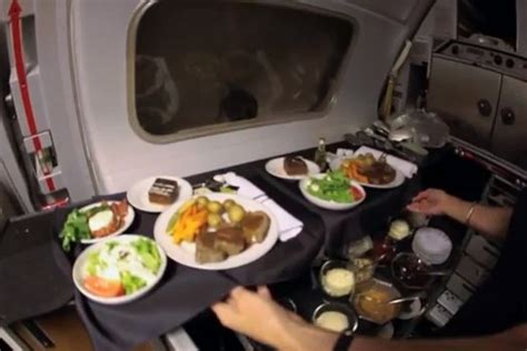 Do pilots get first class food?