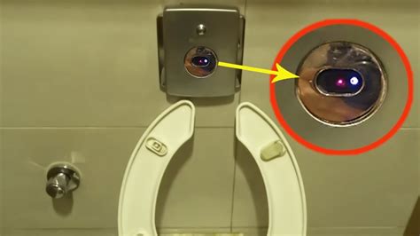 Do pilots have cameras in the toilet?