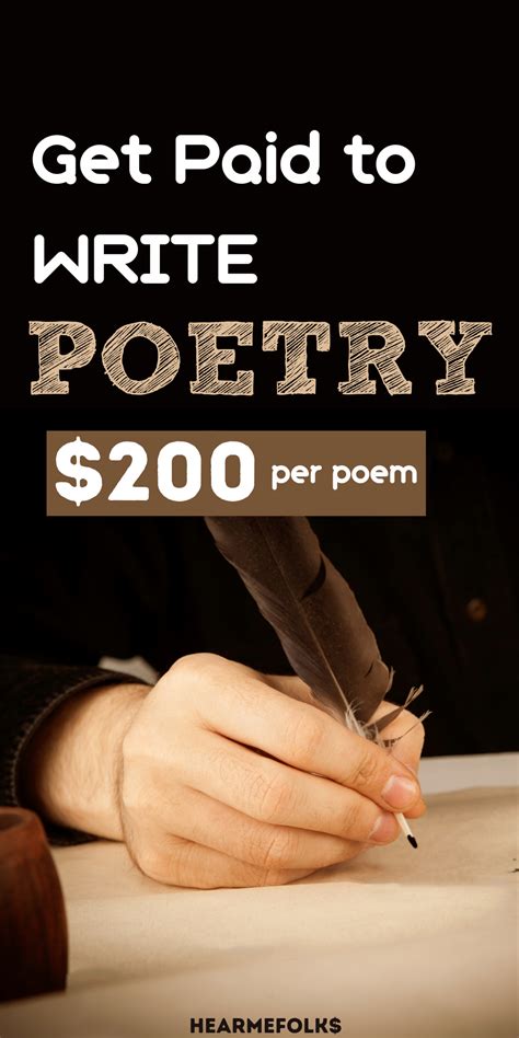 Do poetry blogs make money?