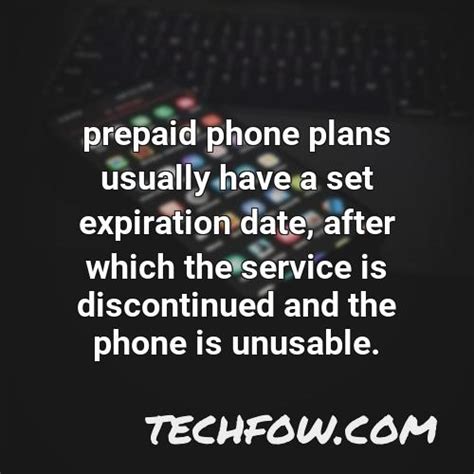 Do prepaid phone plans expire?