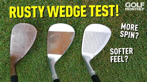 Do pros play with rusty wedges?