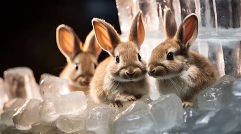 Do rabbits like ice cubes?