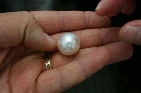 Do real pearls glow?
