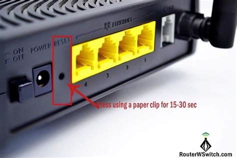 Do routers have a reset button?