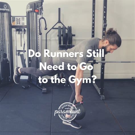 Do runners need the gym?