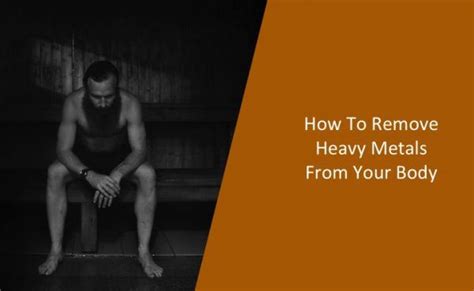 Do saunas remove heavy metals?