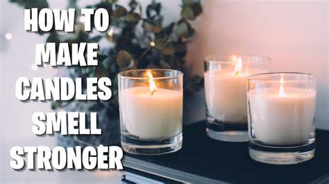 Do scented candles smell when not lit?