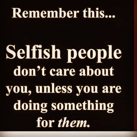 Do selfish people ever change?
