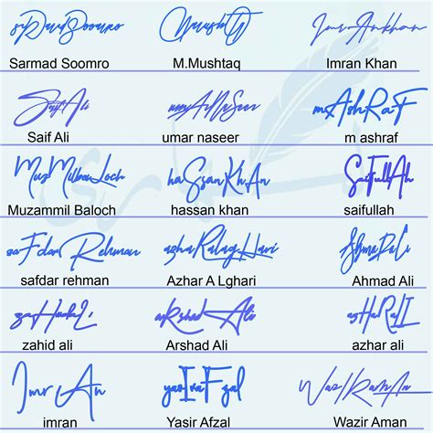 Do signatures have to be your full name?