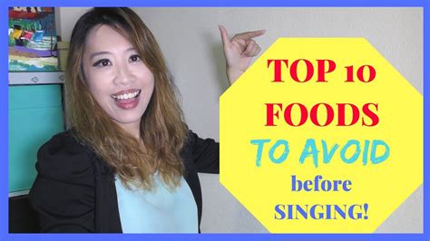 Do singers eat before singing?