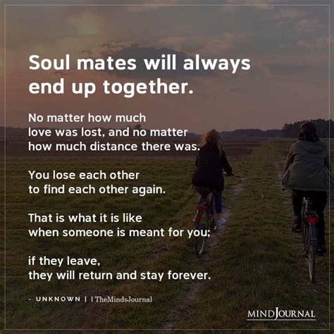 Do soulmates always end up together?