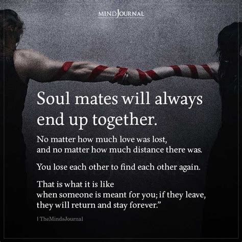 Do soulmates stay together forever?