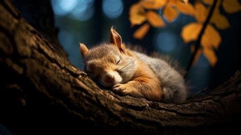 Do squirrels go to bed?