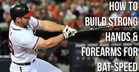 Do strong forearms help in baseball?