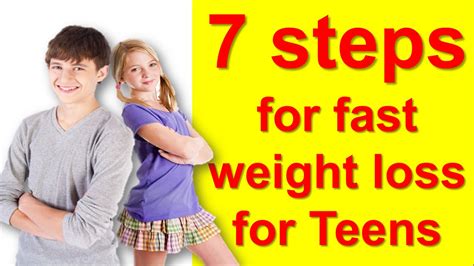 Do teens lose weight faster?