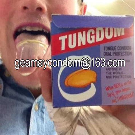 Do they make tongue condoms?
